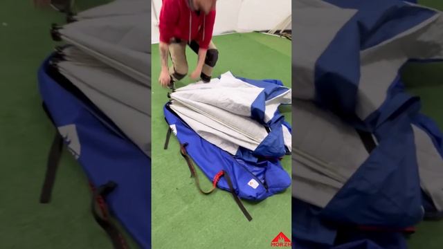 Сборка большой бани-палатки MORZH Cube Double #морж #camping #morzh #in