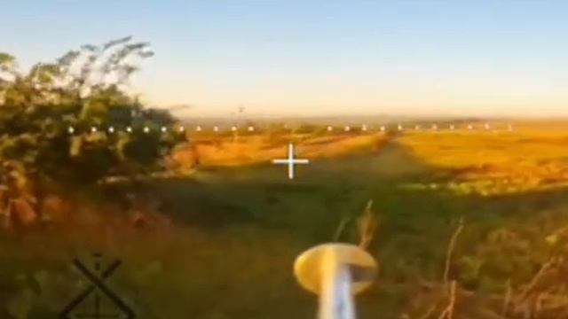 Российский FPV-дрон поражает трёх военнослужащих ВСУ