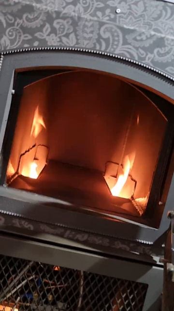 Газ и Дрова вместе: экономичнее, проще, дымоход меньше, смотреть онлайн