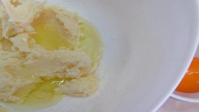 Печенье с яблочным повидлом