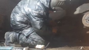 Пороги из профильной трубы Нексия