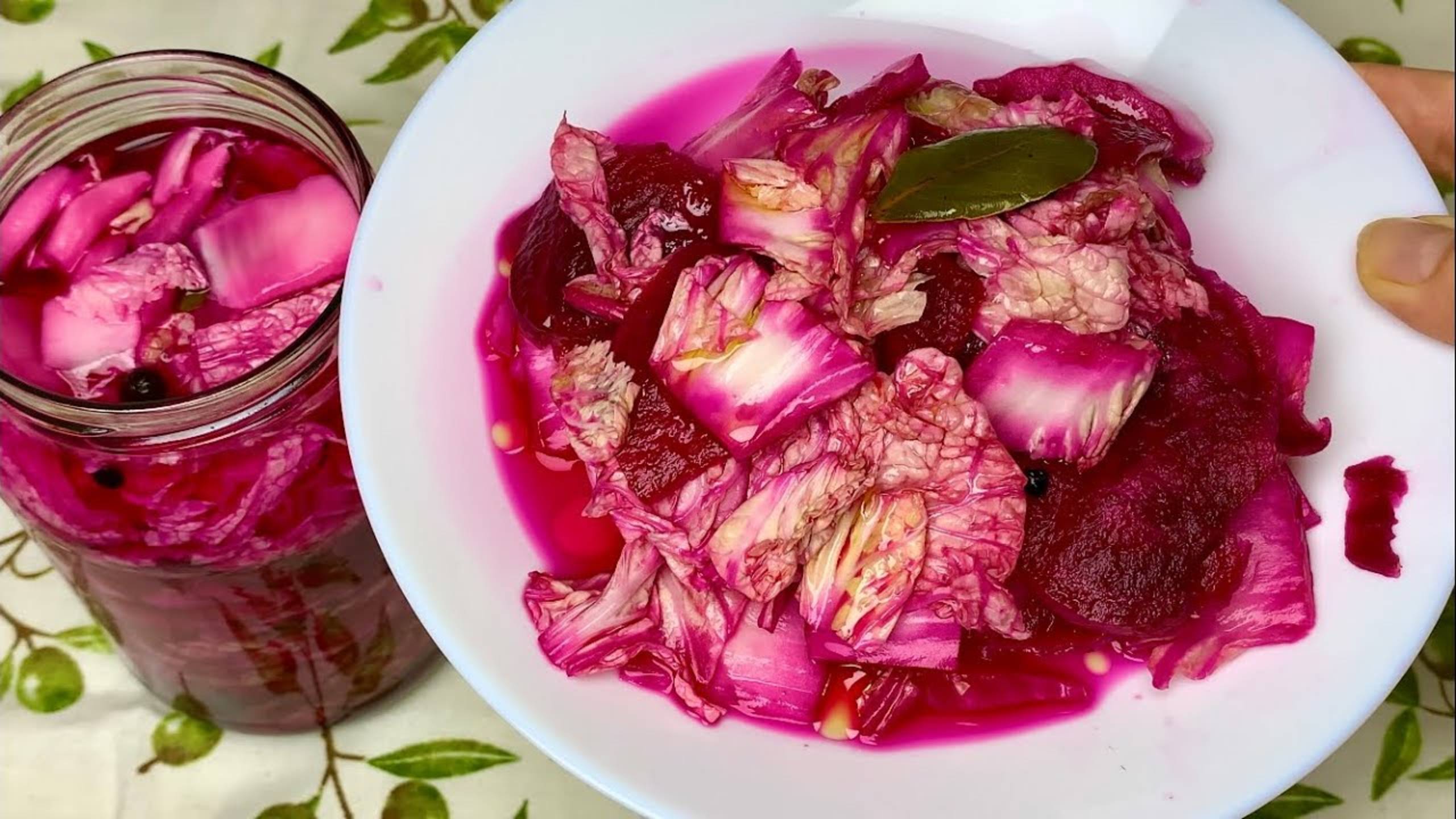 ДОБАВЬТЕ СВЕКЛУ К КАПУСТЕ! Быстрый рецепт Маринованной КАПУСТЫ Пелюстка! Нереально вкусно!