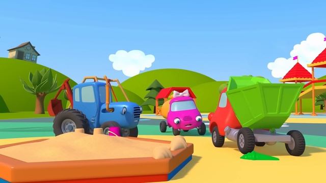 СИНИЙ ТРАКТОР - Молочный зуб 🚜 Развивающие мультфиль?
