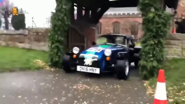 ► Необычная свадебная машина! Прикол на свадьбе