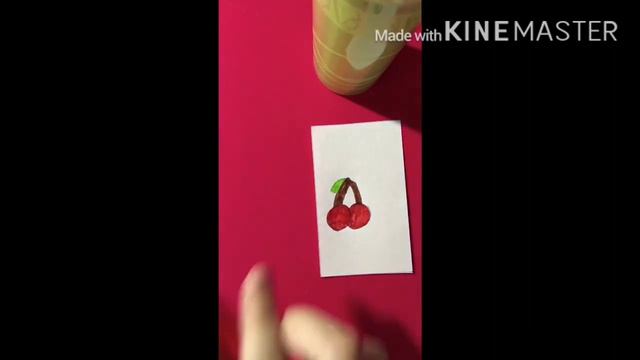 Как сделать стикер вишню | Дарьин Микс