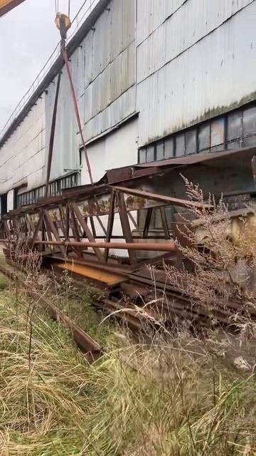 Відвантаження кран балки на Мукачево. Продаж ангарів,