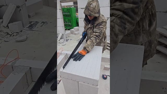 Изготавливаем четвертя на окна из газобетона! Лидер X # смотреть онлайн