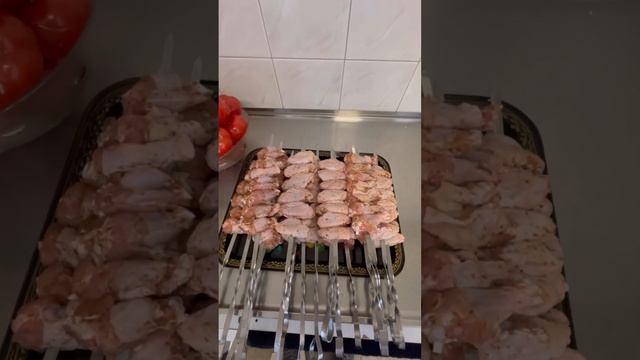 Шашлык из куриных крылышек смотреть онлайн