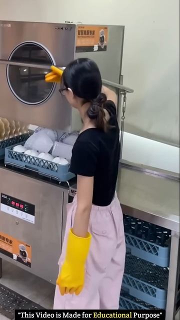 Automatic dish washer #shortsvideo