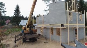 Монтаж дома из СИП панелей 🔴 PREFAB
