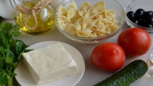 Салат с брынзой