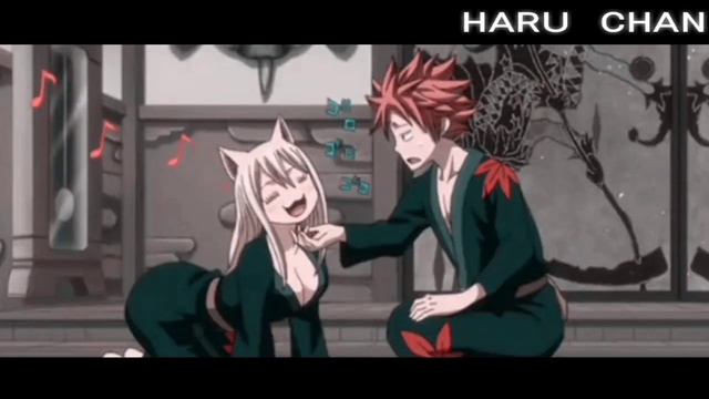 [AMV] - Как твоё имя {Нацу и Люси}