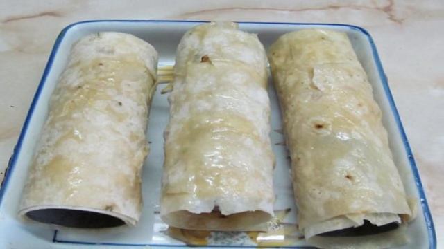 Трубочки из лаваша с творожной начинкой