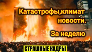 КАТАКЛИЗМЫ. НОВОСТИ ЗА НЕДЕЛЮ. ПОЖАРЫ, НАВОДНЕНИЯ, УРАГАНЫ. ЗЕМЛЕТРЯСЕНИЯ...