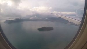 Заход и посадка аэропорт Пхукет Таиланд. Boeing 777