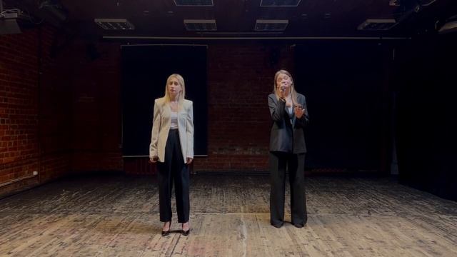 Дарья  Скворцова и Анастасия Кожан