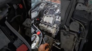 Mersedes M112 замена прокладок крышки гбц.