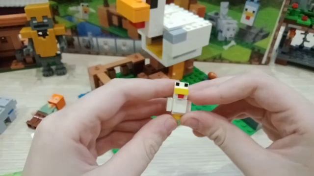 LEGO-ОБЗОР. КУРЯТНИК МАЙНКРАФТ