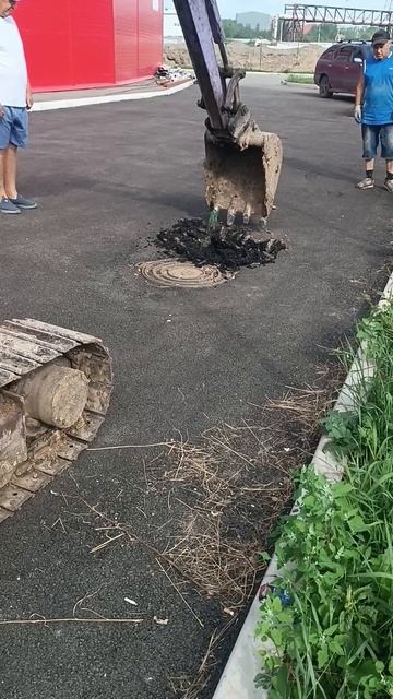 #работа #ремонт колодцев #асфальт #новинка смотреть онлайн