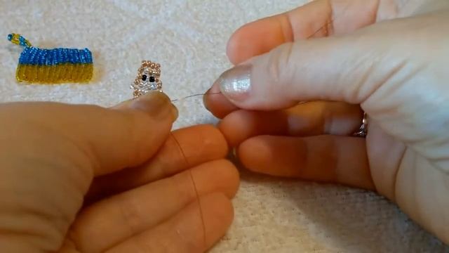 Мавпочка з бісеру майстер клас, Monkey with beads master class смотреть онлайн