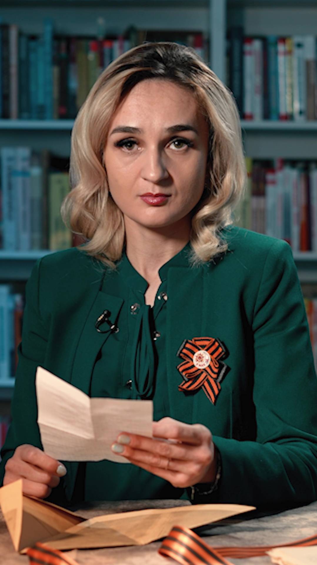 ПОМНИМ. ЧИТАЕМ. ЧТИМ... / Эпизод 1. Фронтовое письмо Ивана Рулько читает Юлия Надрага