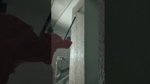 Шпаклевка валиком колонны.