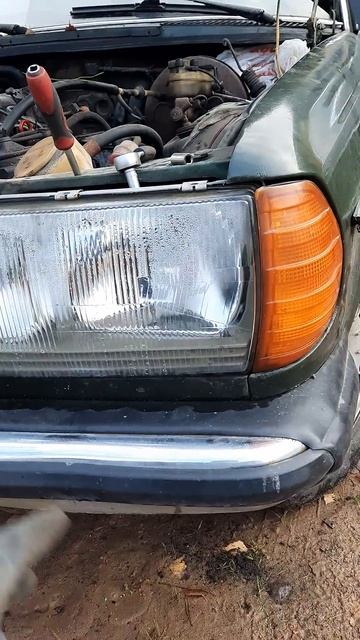 Как снять Крыло на 123 мерседес смотреть онлайн