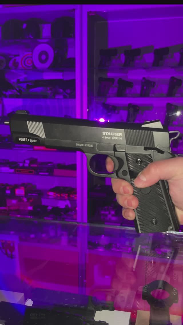 Пневматический пистолет Stalker S1911M