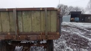 Ремонт тракторного прицепа 2ПТС4.Очередний проект зав?