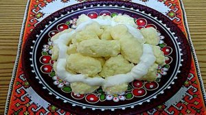 Творожные галушки