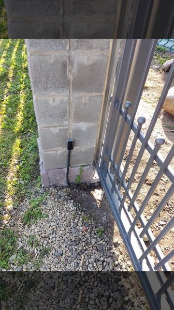 Монтаж электропроводки для раздвижных ворот смотреть онлайн