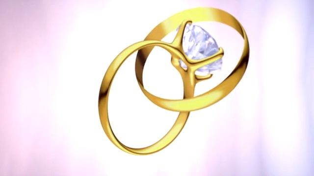 Футаж Обручальные кольца
