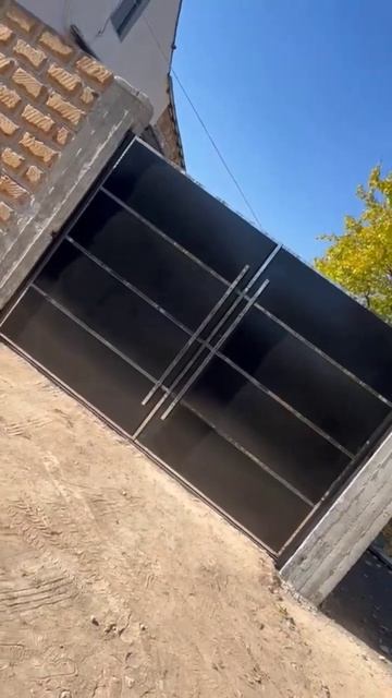 Очередной красивый ворота поставили👍👍👍⚜️⚜️⚜️