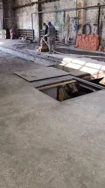 Шлифовка бетонного пола
