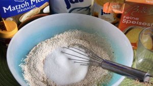 Яблочный пирог на мацовой муке