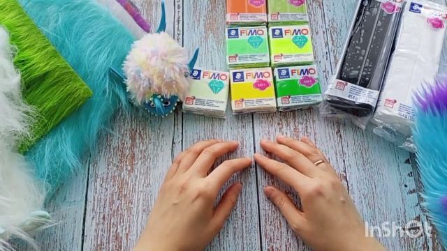 Покупки из Китая. Новый мех. Полимерная глина и много новых Хранителей. смотреть онлайн