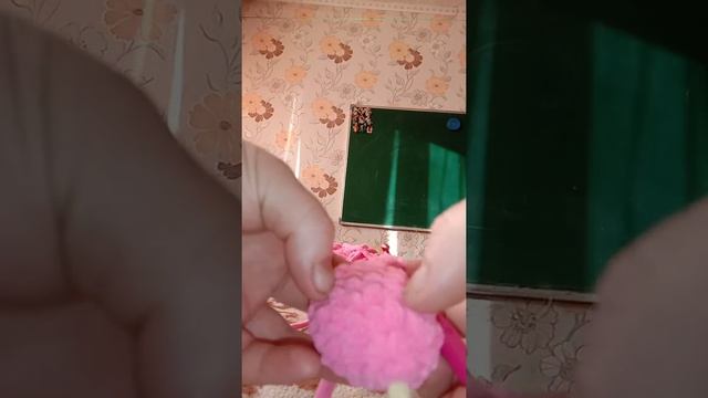 Вязаная Единорожка🦄. Ручка.