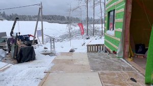 Простой монтаж широкоформатных стеклопакетов в карка