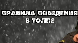 Поведение в толпе