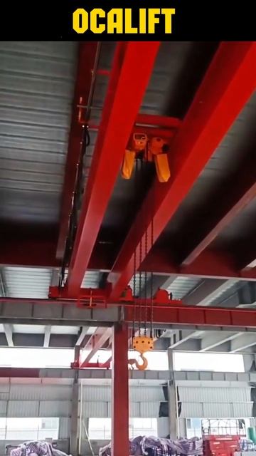 Таль цепная OCALIFT опорная двухбалочная на кранбалке #кр