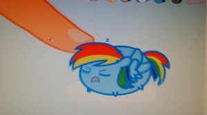 Не трогай чиби пони