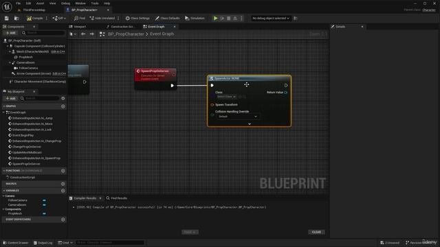 11 - Lecture 11 Setting Up Spawn Prop Ability