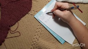 Как вязать манишку крючком? Краткое описание #поперечноевязание