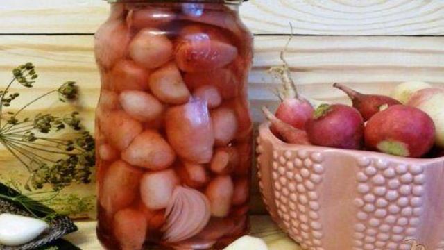 Консервированный редис