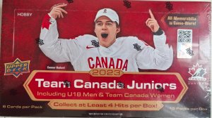 Брейк 2023/24 Upper Deck Team Canada Juniors Hockey.mp4