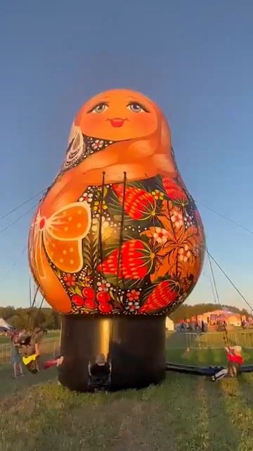 Качели матрёшка