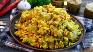 Вкусное блюдо, чистая посуда. ПЛОВ С КУРИЦЕЙ (В РУКАВЕ)