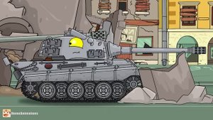 HomeAnimations – Мультики про танки Как мы встретили МОНСТРА ! - Мультики про танки