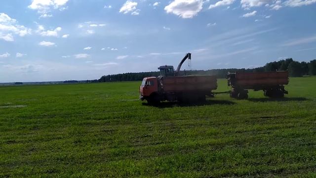 Заготовка сенажа июль2019. Челябинск смотреть онлайн