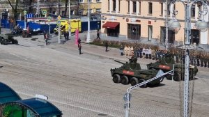 Репетиция парада в честь 80-тилетия Победы в Екатеринбурге 07.09.2025